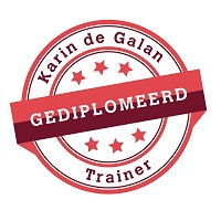 Logo Gediplomeerd Karin de Galan Trainer